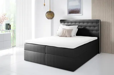 Produktbild von Boxspringbett Schlafzimmerbett MARCA 180x200cm inkl.Bettkasten