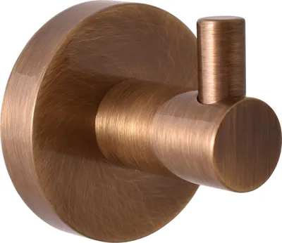 Image de Lot de 2 patères simples COLORADO en laiton bronze 5,3 cm