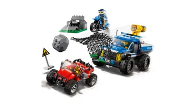 Produktbild von LEGO® City Verfolgungsjagd auf Schotterpisten 60172