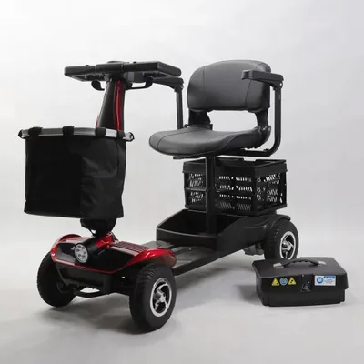 Obrázek produktu pro YL‑02G Čtyřkolové elektrické vozidlo, 350W, 8 km/h, 24V 12Ah, Pneumatiky s vzduchem 8 palců, 20 km, 100 kg