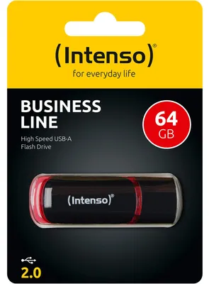Immagine prodotto di Intenso 64GB USB2.0 unità flash USB USB tipo A 2.0 Nero Rosso
