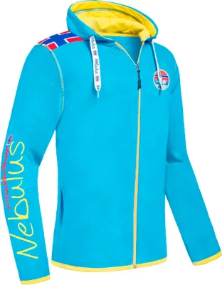 Zdjęcie produktu dla Kurtka dresowa TURIOL męska, przejściowa, rekreacyjna, P6532 - męska, malibu-żółty, M