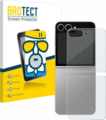 Produktbild von BROTECT Entspiegelungs Schutzglas für Samsung Galaxy Z Flip 6 (Rückseite) Schutzfolie Panzer Folie Glas Display Schutz matt