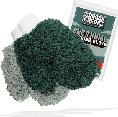 Produktbild von Garage Freaks - Auto Waschhandschuh 2er Pack - "One Thumb Washing Glove" - Wash Mitt Set