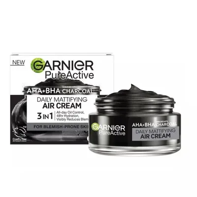 Obrázok produktu pre Garnier Pure Active Mattifying Charcoal Air krém-gél 50 ml