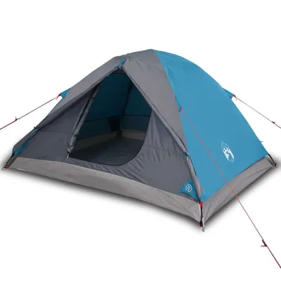 Produktbild von vidaXL Kuppel-Campingzelt 3 Personen Blau Wasserdicht
