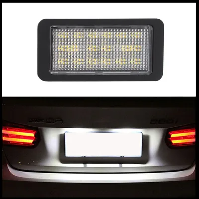 Für VW up / Seat Mii / Skoda Citigo LED Kennzeichenbeleuchtung Leuchten in der Farbe von GOLDCAR