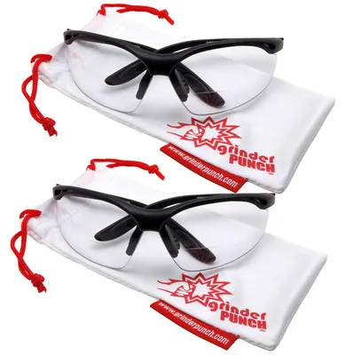 Zdjęcie produktu dla Okulary ochronne do czytania +3.00, bifokalne, odporne, do pracy
