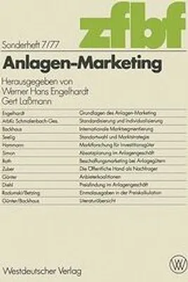 Obrázek produktu pro Anlagen-Marketing