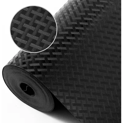 Produktbild von Schubladenmatte 44.5x1000cm Schwarz EVA Rutschfest Wasserdicht Schneidbar