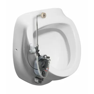 Produktbild von Isvea DYNASTY Urinal mit automatischer Spülung 6V DC, verdeckter Wasseranschluss, 39x58 cm