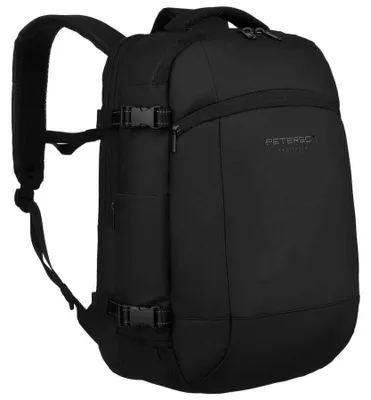 Obrázek produktu pro Peterson cestovní batoh s vakuovou komorou a USB černý 49 cm
