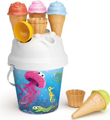 Produktbild von Fischsandset mit Eis und Förmchen MIX