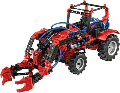 Produktbild von Pneumatics Spielzeug Bausatz Technik Lernspielzeug mehrfarbig