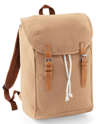 Produktbild von Quadra QD615 | Vintage Rucksack | 26 x 45 x 16,5 cm - Farbe: Caramel - Größe: 26 x 45 x 16,5 cm