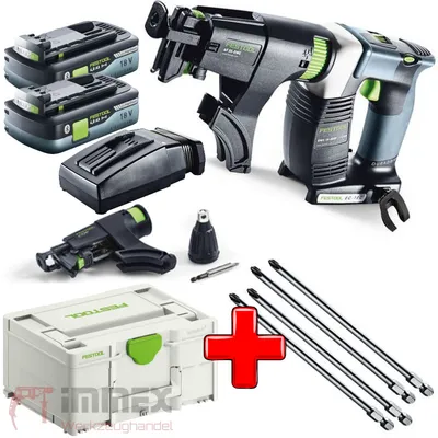 Produktbild von Festool Akku-Bauschrauber DWC 18-4500 HPC 4,0 I-Plus DURADRIVE | 576502