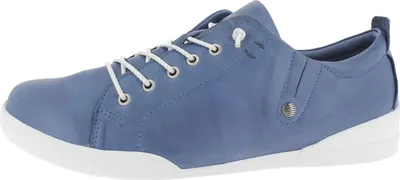 Produktbild von Andrea Conti Damen Slipper Halbschuh bequem sportlich Stretcheinsatz 0345724, Größe:38 EU, Farbe:Blau