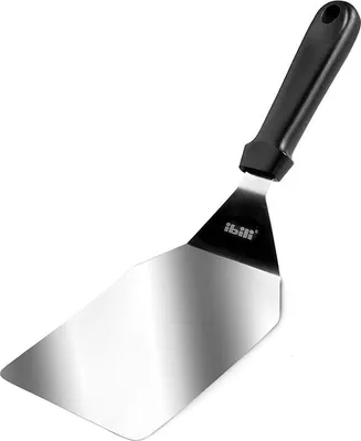 Immagine prodotto di Spatola ortogonale Ibili-Ecoprof, acciaio inox, 32x12 cm, nera