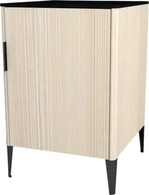 Obrázek produktu pro Midi skříňka do koupelny Devo Lotos pravá krémově bílá 50 x 76 x 53 cm LF-SZS1DPR50x76-F98