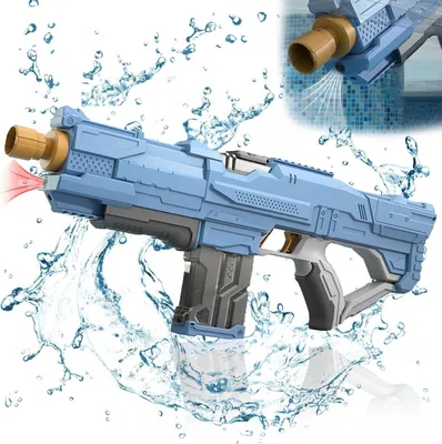 Produktbild von Elektrische Wasserpistole mit großer Reichweite und Kapazität, für Sommer, Strand und