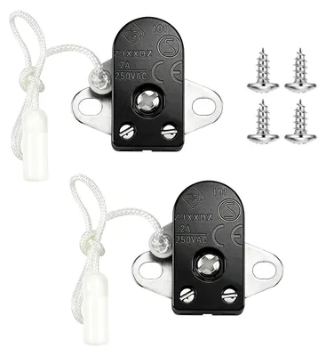Obrázek produktu pro 2 kusy přepínačů s kabelem, 250 V, 2 A