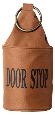 Image de Esschert Design Butoir de porte avec anneau brun ; LH118