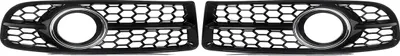 Image de Grilles d'antibrouillards, motif en nid d'abeille, construction en plastique ABS, 1 paire