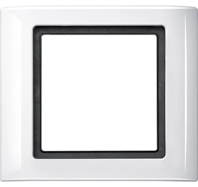 Produktbild von Merten AQUADESIGN-Rahmen, 1-fach, polarweiß, 1 Stk.