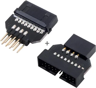 Productafbeelding van Omkeerbare USB 2.0 9-Pins naar Moederbord USB 3.0 20-Pins Adapter Set