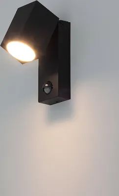 Obrázek produktu pro Venkovní nástěnné svítidlo GU10 IP44 MATEO.S s detektorem pohybu