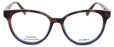 Image de Max&co. MO5092 Shiny blue 52/16/145 Lunettes pour femmes