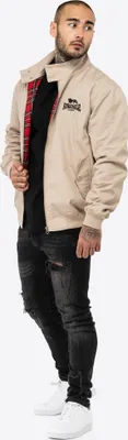Produktbild von Lonsdale Herren Jacke Classic sand/black tartan L