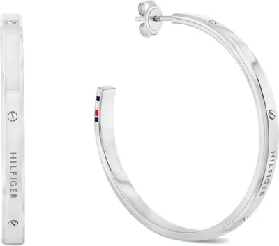 Produktbild von Creolen aus Stahl Linear 2780956