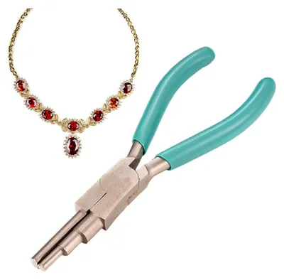 Produktbild von Zange zur Herstellung von Armbändern – Präzisionsmaterial mit ergonomischem Griff | Crimp- und Biegezange für Reparaturen, geeignet für Anfänger und Experimente