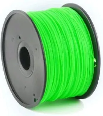 Produktbild von gembird Filamentcassette PLA grün 1.75mm 1kg schmale Spule