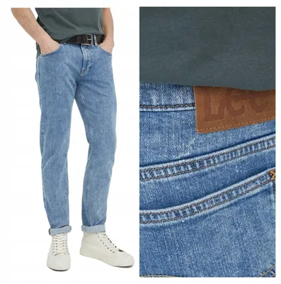 Zdjęcie produktu dla Lee | Spodnie jeans damskie, model slim fit, rozmiar 33/34