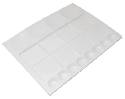 Immagine prodotto di Tavolozza da pittura - Plastica - 250 x 330 mm - Bianco