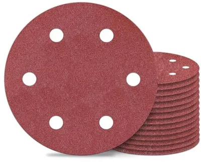 Schleifpapier 225mm 15 Stück 180 Korn Velcro Schleifscheiben