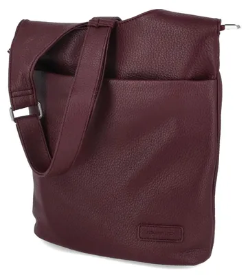 Immagine prodotto di Borsa a tracolla da donna Fräulein Frida, colore rosso, realizzata in ecopelle. Taglia unica