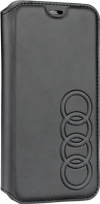 Produktbild von Audi booktype case Apple iPhone XR TT Serie Black - Sythetic leather