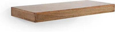 Produktbild von iAnanas Schwebendes Wandregal – Rustikales Wandregal mit Metallhalterungen
