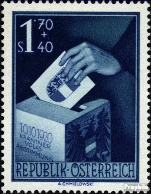 Produktbild von Briefmarken Österreich 1950 Mi 954 postfrisch Kärnten