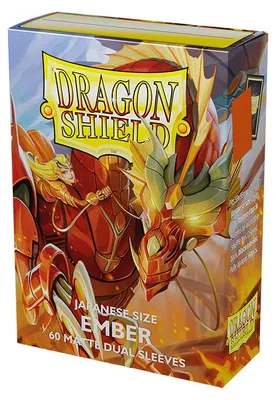 Zdjęcie produktu dla Dragon Shield - Rękawy japońskie - Podwójnie matowe - Ember