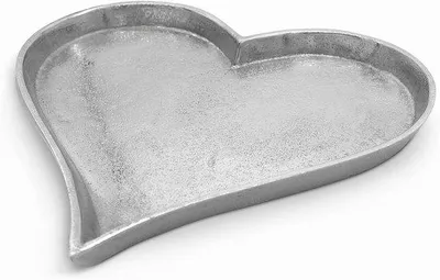 Produktbild von Silberne metallische Hartschaal - 1 Stück - 24 cm