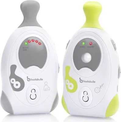 Obrázek produktu pro Badabulle B014010, Analogový dětský telefon, 2 kanály/kanálů, 300 m, 300 m, Zelená, Šedá, Bílá, Chlapec/děvče