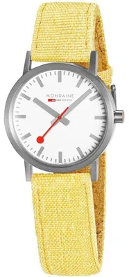 Produktbild von Mondaine Damen Uhr Classic Armbanduhr 30 mm A658.30323.17SBE Textil