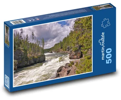Obrázok produktu pre Puzzle 500 Rieka Yellowstone - martinpuzzle