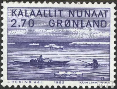 Produktbild von Briefmarken Dänemark - Grönland 1982 Mi 136 (kompl.Ausg.) postfrisch Kunst