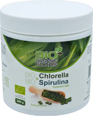 Obrázok produktu pre Chlorella Pyrenoidosa + Spirulina560 Tablety -Bio Potraviny