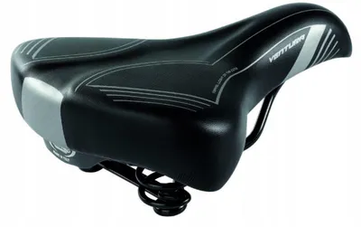 Produktbild von Monte Grappa Ventura Fahrradsattel Komfort Schwarz